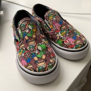 Super Mario Vans Toddler size 4c